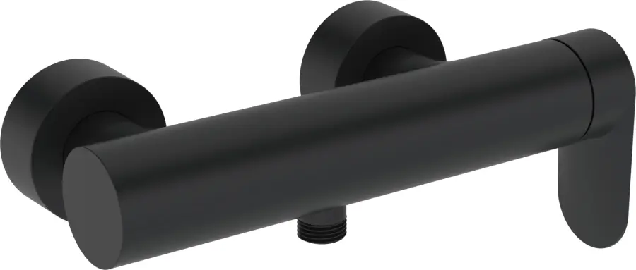 HansaGenesis Μπαταρία Ντούς Matt black