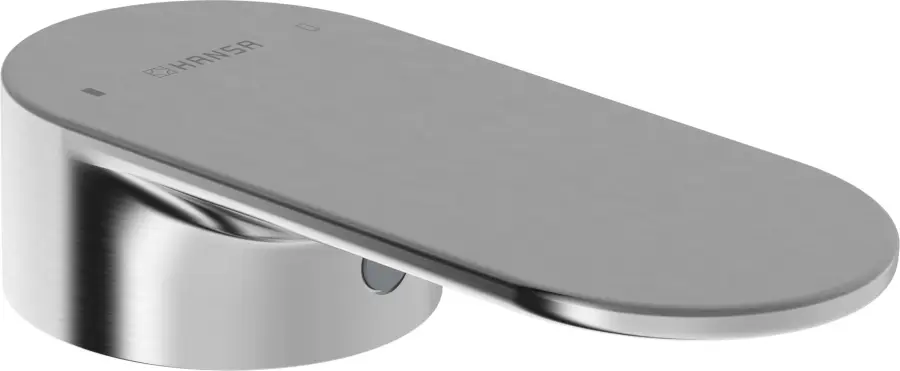 HansaGenesis Χεράκι για μπαταρία λουτρού Brushed steel