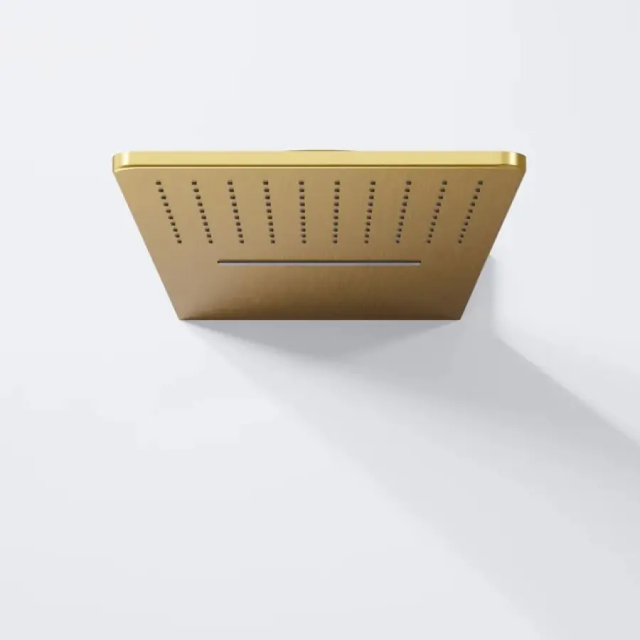 Steinberg 390 Wall rain shower panel Brushed Gold
