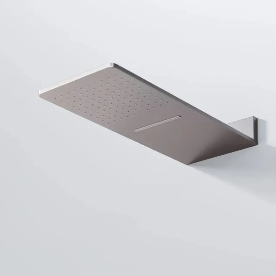 Steinberg 390 Κεφαλή Ντους 2 ροών με Καταρράκτη Brushed Gun Metal