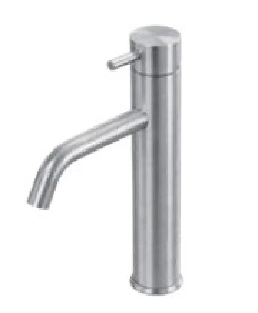 AMA RHEA Μπαταρία Νιπτήρος Stainless steel