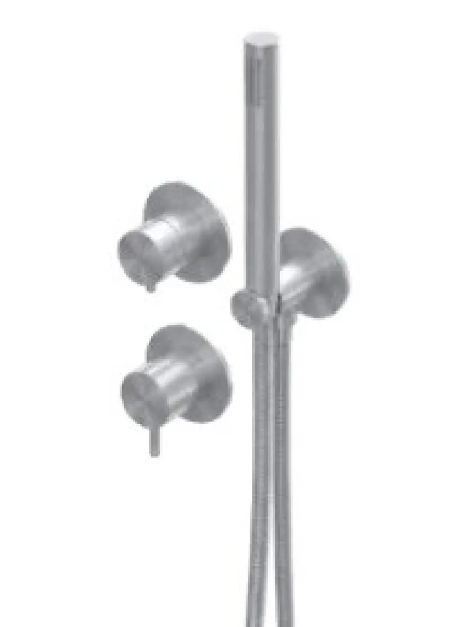 AMA RHEA Εντοιχισμένη Μπαταρία Λουτρού Stainless steel