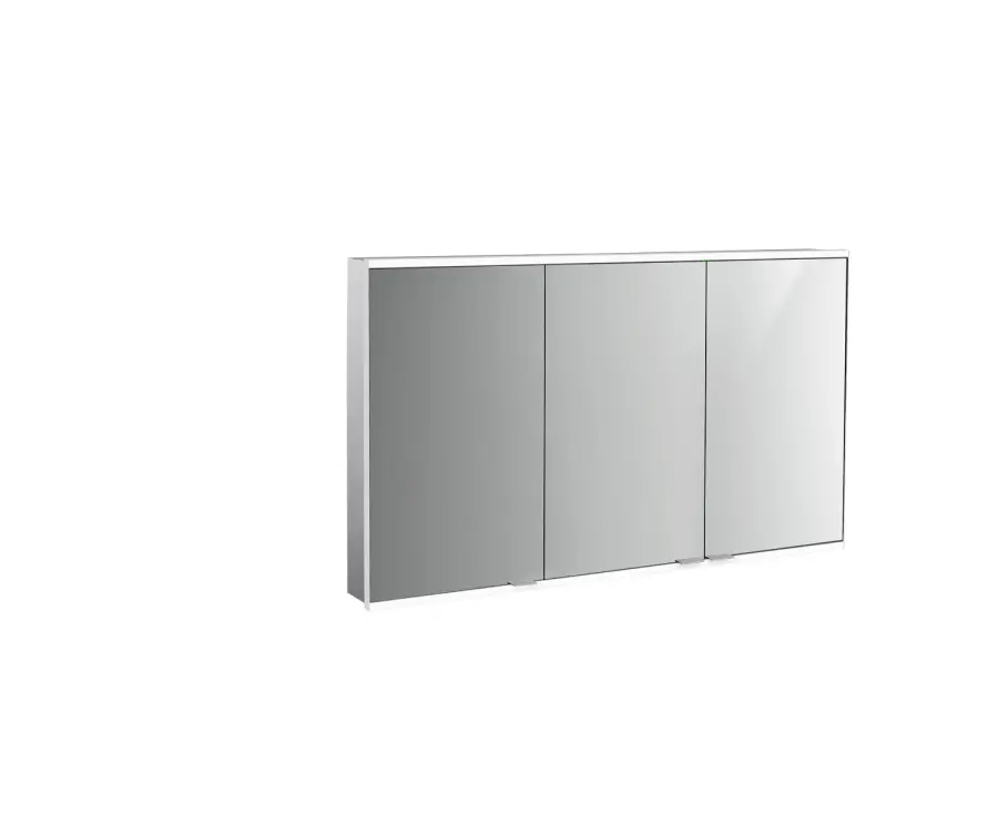 Illuminated mirror cabinet EMCO 800, 1582mm, (3 doors)