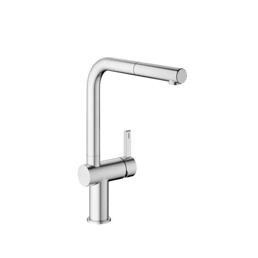 KWC BEVO E Lever mixer - kitchen Stainless Steel