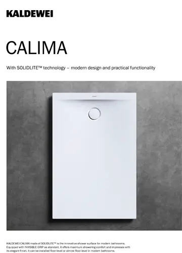 Calima shower trays