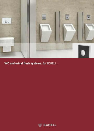 WC and urinal flush systems