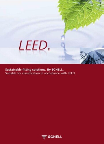 Schell LEED - προιόντα κατάλληλα για υψηλή βαθμολόγηση Leed