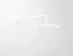 Complete shower and basin system ST 100 White Matt