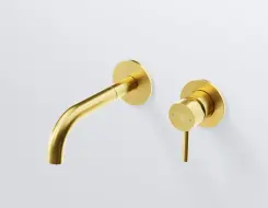 Steinberg 100 Νιπτήρος Τοίχου Brushed Gold