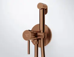 Steinberg 100 Bidet concealed - single lever mixer Brushed Copper