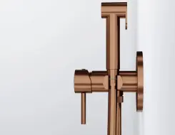 Steinberg 100 Bidet concealed - single lever mixer Brushed Copper