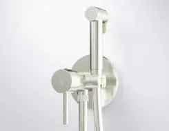 Steinberg 100 Bidet concealed - single lever mixer Brushed Nickel