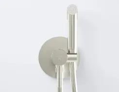 Steinberg 100 Bidet concealed - single lever mixer Brushed Nickel