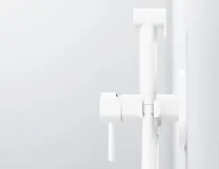 Steinberg 340 Bidet concealed - single lever mixer Matt White
