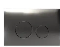 Werit-JOMO Flushing plate SWITCH Polished Chrome