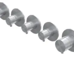 AMA RHEA Built-in thermostatic mixer in stainless steel