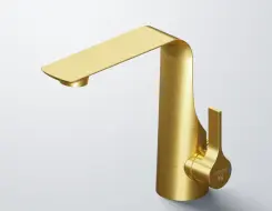 Steinberg 290 Single-lever basin mixer Brushed Gold