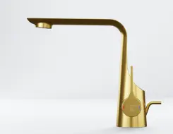 Steinberg 290 Single-lever basin mixer Brushed Gold