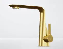 Steinberg 290 Single-lever basin mixer Brushed Gold