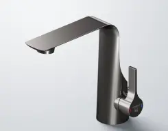 Steinberg 290 Single-lever basin mixer Brushed Gun Metal