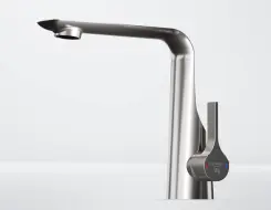 Steinberg 290 Single-lever basin mixer Brushed Gun Metal