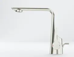 Steinberg 290 Single-lever basin mixer Brushed Nickel
