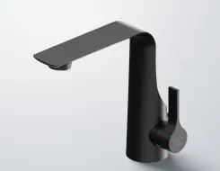 Steinberg 290 Single-lever basin mixer Matt Black