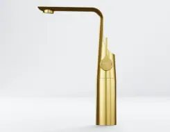Steinberg 290 Single-lever basin mixer Brushed Gold