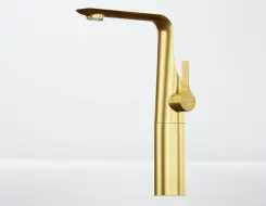 Steinberg 290 Single-lever basin mixer Brushed Gold