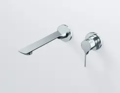 Steinberg 290 Wall-mounted single-lever basin mixer