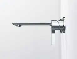 Steinberg 290 Wall-mounted single-lever basin mixer