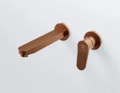 Steinberg 340 Μπαταρία Νιπτήρος Τοίχου Brushed Copper