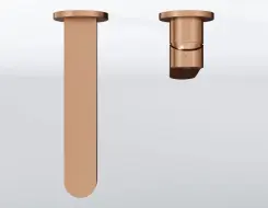 Steinberg 340 Μπαταρία Νιπτήρος Τοίχου Brushed Copper