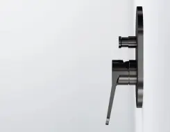 Steinberg 340 Εντοιχισμένος μείκτης ντους 2 σημείων Brushed Gun Metal