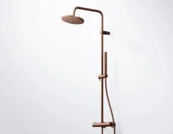 Steinberg 340 Θερμοστατική Στήλη ντούς Brushed Copper