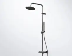 Steinberg 340 Θερμοστατική Στήλη ντούς Brushed Gun Metal