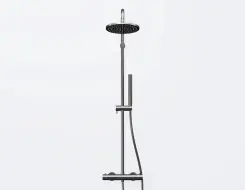 Steinberg 340 Θερμοστατική Στήλη ντούς Brushed Gun Metal