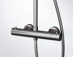 Steinberg 340 Θερμοστατική Στήλη ντούς Brushed Gun Metal