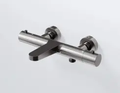 Steinberg 340 Θερμοστατική Μπαταρία Λουτρού Brushed Gun Metal