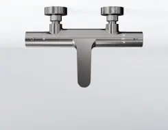 Steinberg 340 Θερμοστατική Μπαταρία Λουτρού Brushed Gun Metal