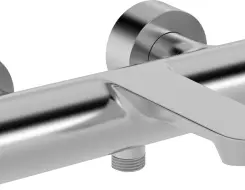 HansaGenesis Μπαταρία Λουτρού Brushed steel