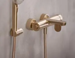 HansaGenesis Μπαταρία Λουτρού Brushed bronze