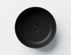 Steinberg 440 Countertop washbasin 400 mm Matt Black