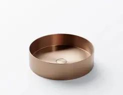 Steinberg 442 Stainless Steel Νιπτήρας ø 400 x 110mm Brushed Copper