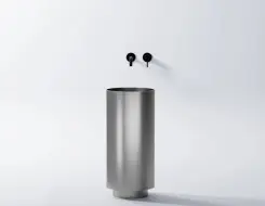 Steinberg 442 Stainless Steel Νιπτήρας Brushed Steel