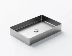 Steinberg 442 Stainless Steel Νιπτήρας 600mm x 400mm Brushed Steel