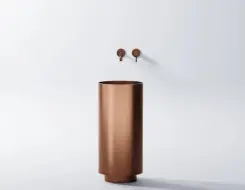 Steinberg 442 Stainless Steel Νιπτήρας Brushed Copper