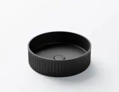 Steinberg 740 Countertop Basin 400x400x120 Matt Black