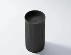 Steinberg 740 Νιπτήρας Ελεύθερης Τοποθέτησης ø 450mm Matt Black