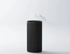 Steinberg 740 Νιπτήρας Ελεύθερης Τοποθέτησης ø 450mm Matt Black